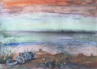 Watercolour by Caroline Anderson